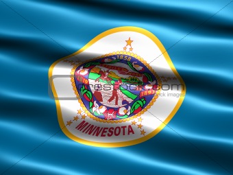 Flag of the state of Minnesota