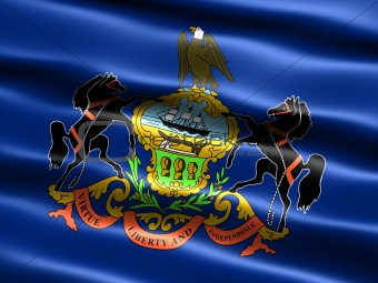 Flag of the state of Pennsylvania