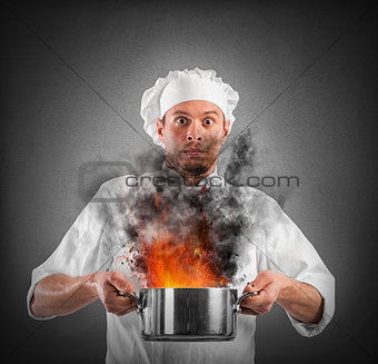Bumbling chef