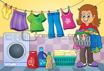Laundry theme image 4