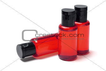 Three Bottles of Cosmetic Product