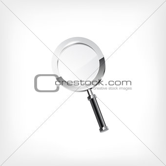 Magnifying glass vector
