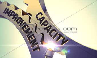 Capacity Improvement Concept. Golden Gears.