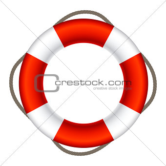 Lifebuoy Sign Symbol Vector Illustration EPS10