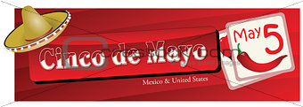 Banner for Cinco de Mayo