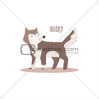Husky Vector Illustration