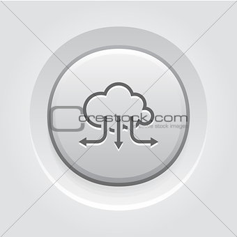 Accelerate Your Cloud Icon. Business Concept