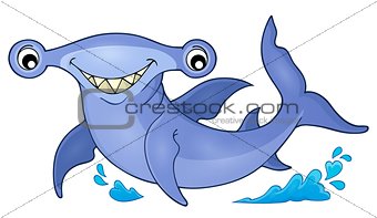 Hammerhead shark theme image 1