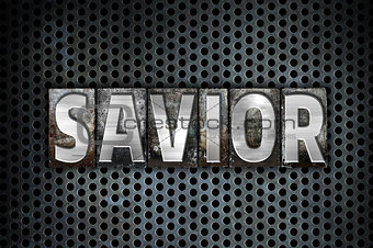 Savior Concept Metal Letterpress Type