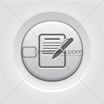 Summary Icon. Business Concept