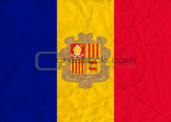 Flag of Andorra Vector