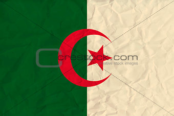 Algeria paper flag
