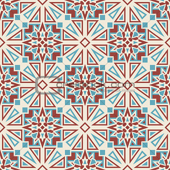 Seamless Tribal vector pattern