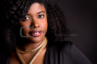 black upscale woman