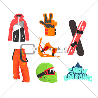 Snowboarding Gear Collection