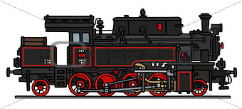 classic steam locomotive