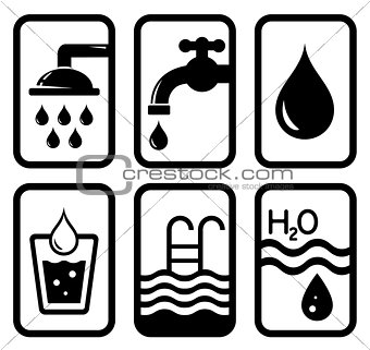 black water concept symbols