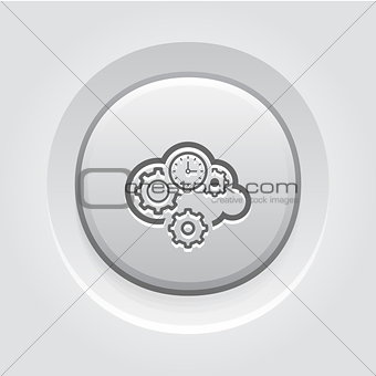 Cloud Processing Icon