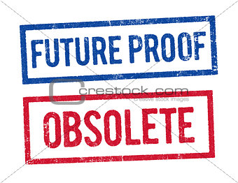 Future proof and Obsolete stamps