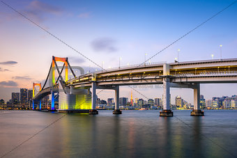 Rainbow Bridge in Tokyo