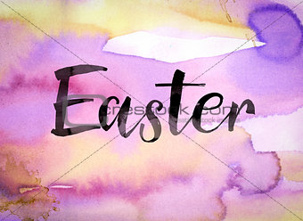 Easter Concept Watercolor Theme
