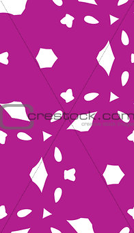 Purple seamless pattern of abstract shapes