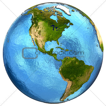American continents on Earth
