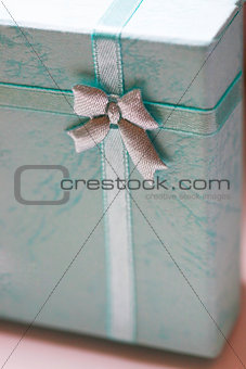 Box with a bow