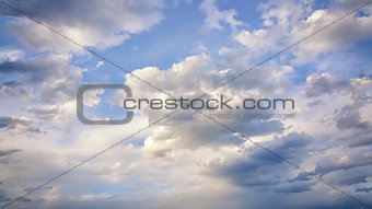 beautiful cloudy sky background