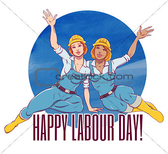 International labor day. The first of may.