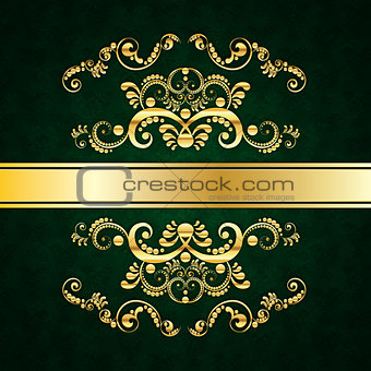 Green Invitation Card Design