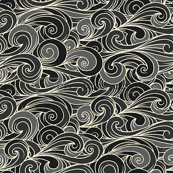 seamless hand-drawn pattern