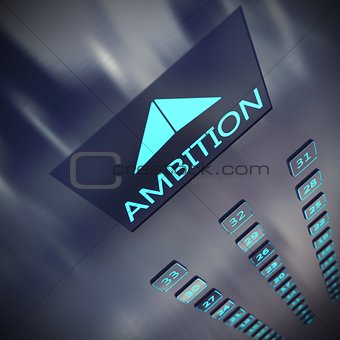 3D rendering of Ambition elevator