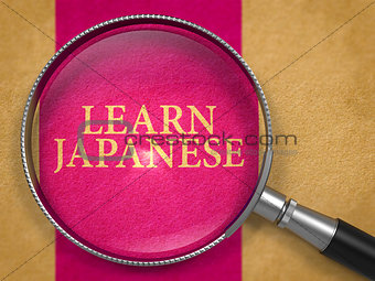 Learn Japanese through Magnifying Glass.