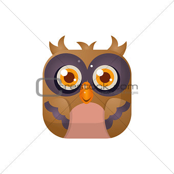 Owl Square Icon