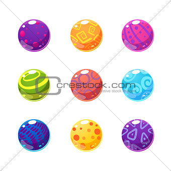 Multicolor Balls Set