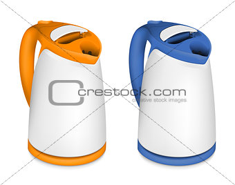 Two electric kettle