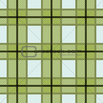 Seamless checkered pattern in green hues
