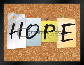 Hope Bulletin Board Theme Illustration