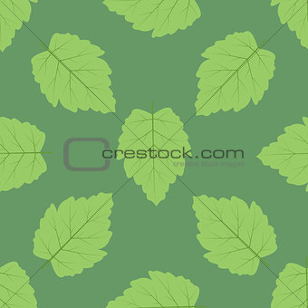 Foliage seamless pattern. Boho style