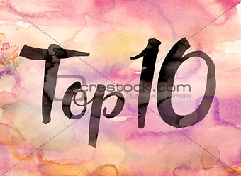 Top 10 Concept Watercolor Theme