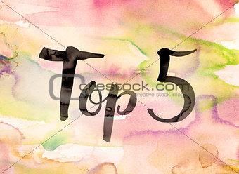 Top 5 Concept Watercolor Theme
