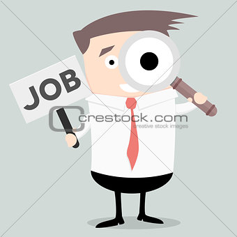 Businessman Search Job