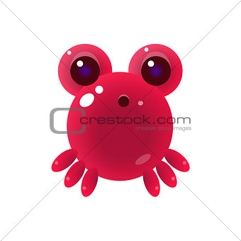 Pink Balloon Marine Creature Character