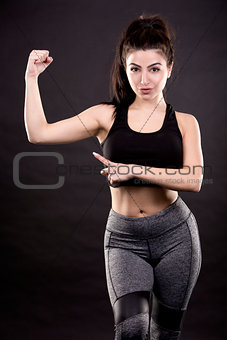 young fitness woman