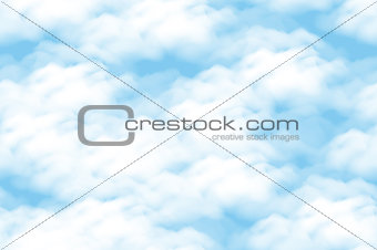 Sky with Clouds, Seamless