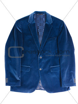 Man's jacket blue