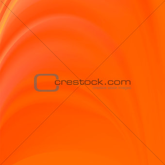 Abstract Orange Wave Background.