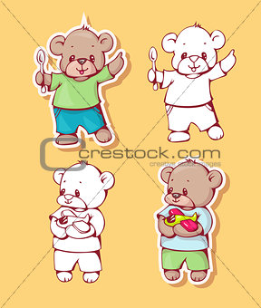 Cartoon bears