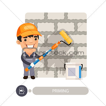 Worker Priming Wall